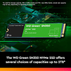 Disco duro 500GB interno SSD | WD Green SN350 M.2 2280 PCIe 3.0 x4 (NVMe)