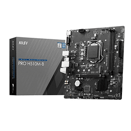 Tarjeta Madre MSI Pro (H510M-B, DDR4, LGA1200, 10Th Gen, VGA, HDMI)