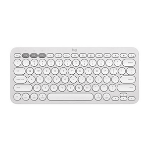Teclado Logitech - Inalámbrico - Blanco