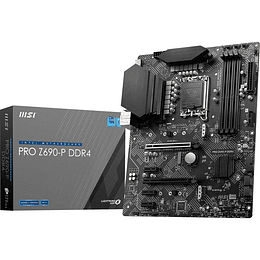 Placa Madre MSI PRO Z690-P | LGA1700, DDR4 2133/5333+MHz, M.2 x2, ATX