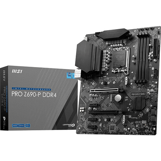 Placa Madre MSI PRO Z690-P | LGA1700, DDR4 2133/5333+MHz, M.2 x2, ATX