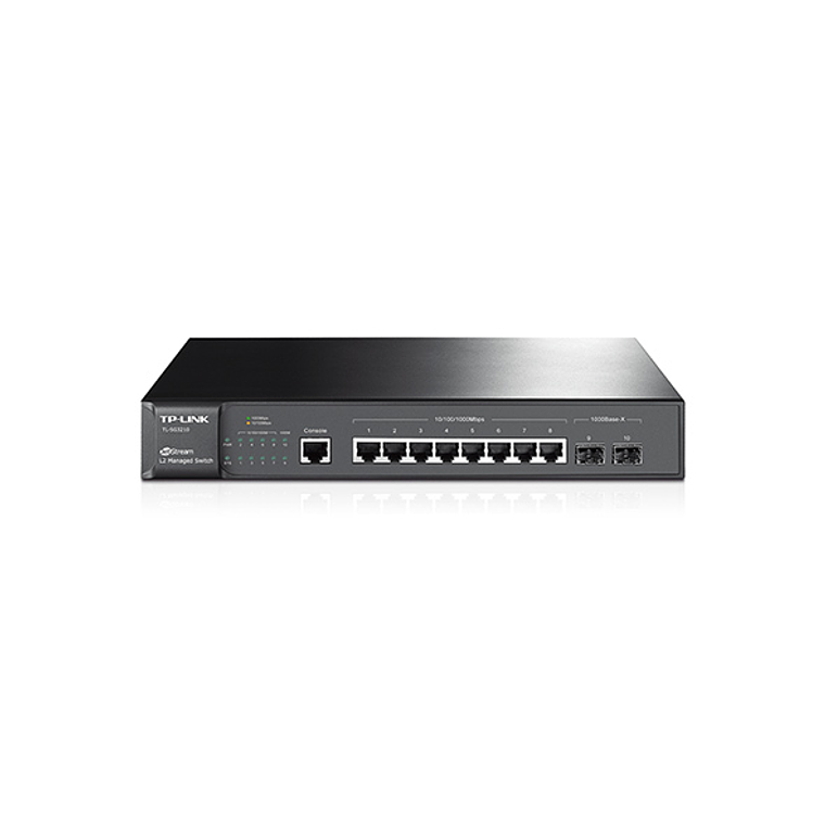 Switch 8 puertos TP-Link JetStream TL-SG3210 - Conmutador gestionado 10/100/1000  1