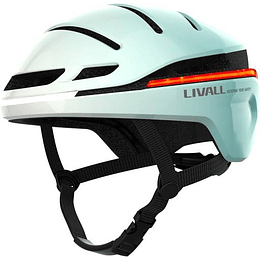 Casco inteligente LED EVO21 Talla M Blanco (Bicicleta o Scooter)