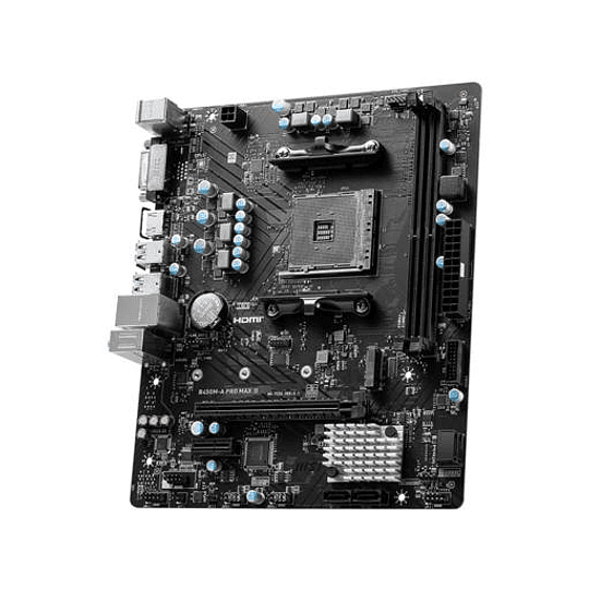 Placa Madre MSI B450M-A PRO MAX II | AMD AM4, 2x DDR4, HDMI, VGA Micro-ATX