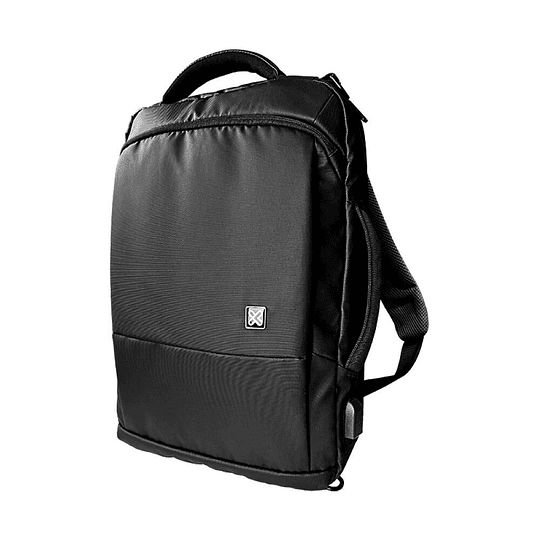 Mochila Klip Xtreme (para Notebook hasta 15.6“) Polyester, Negro KNB-895