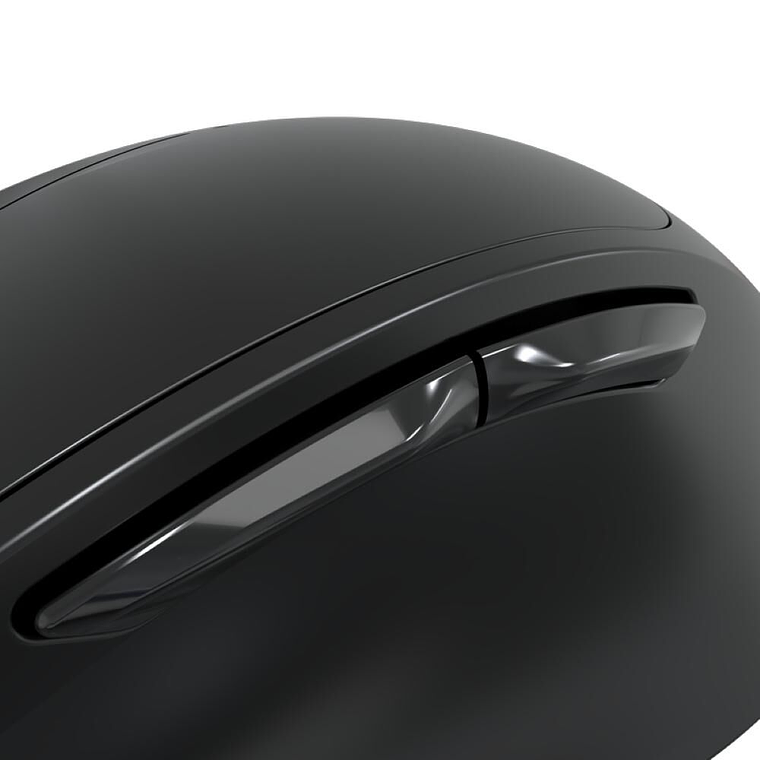 Mouse Klip Xtreme ( 2.4 GHz, Bluetooth 5.0, Inalámbrico, Negro)  2
