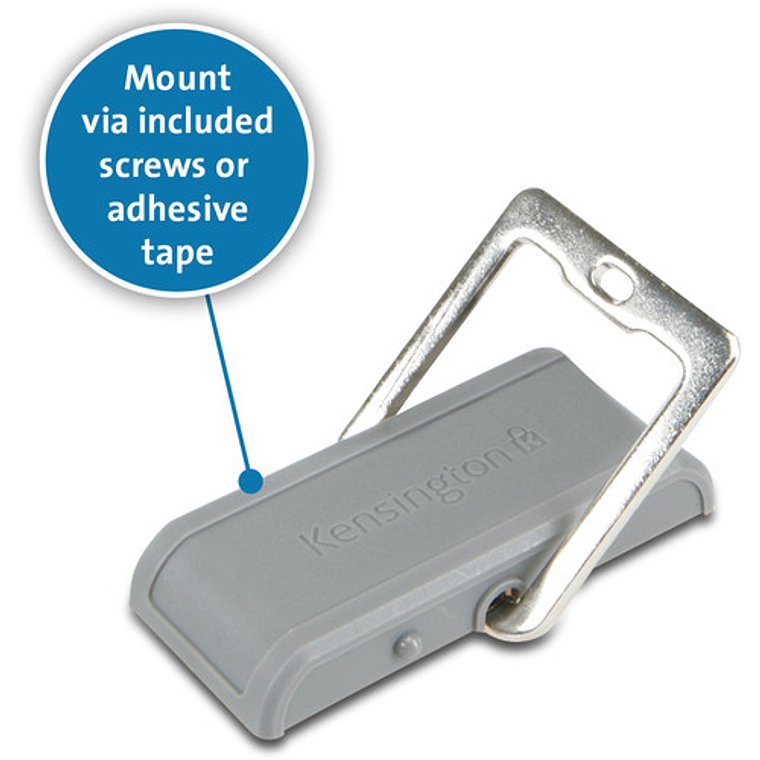 Kensington Punto de Anclaje para Cables Antirrobo, Gris 2