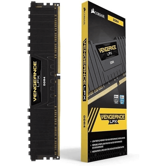 Memoria Ram 8GB DDR4 3000Mhz CL16 Dimm CORSAIR Vengeance LPX 