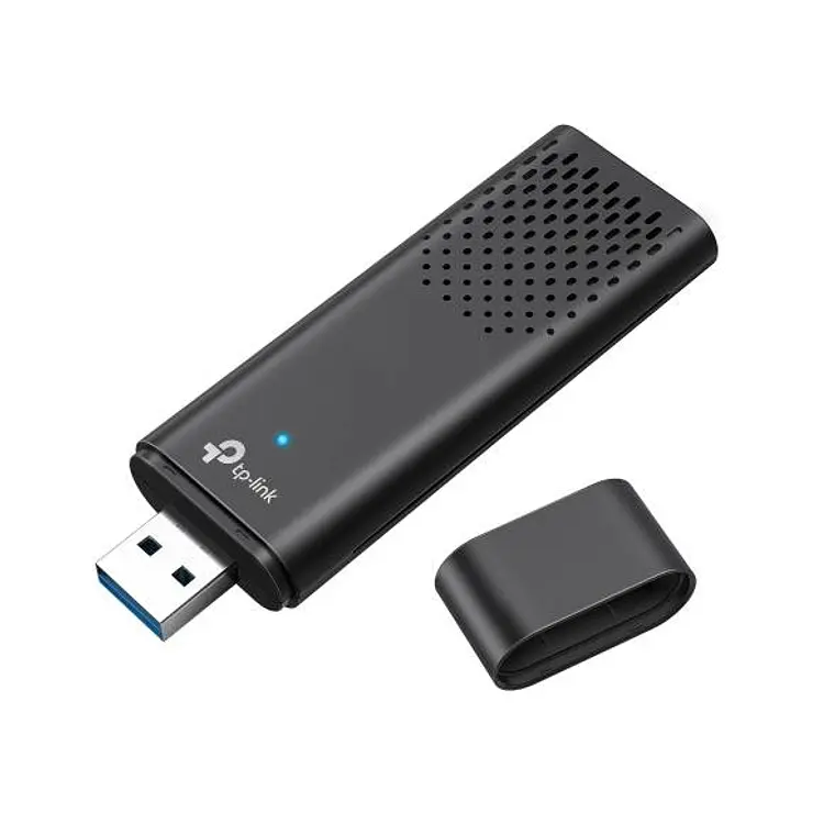 Adaptador de red USB Wi-Fi 6 con 2 antenas AX1800 TP-Link Archer TX20U,Tecnología MU-MIMO 1