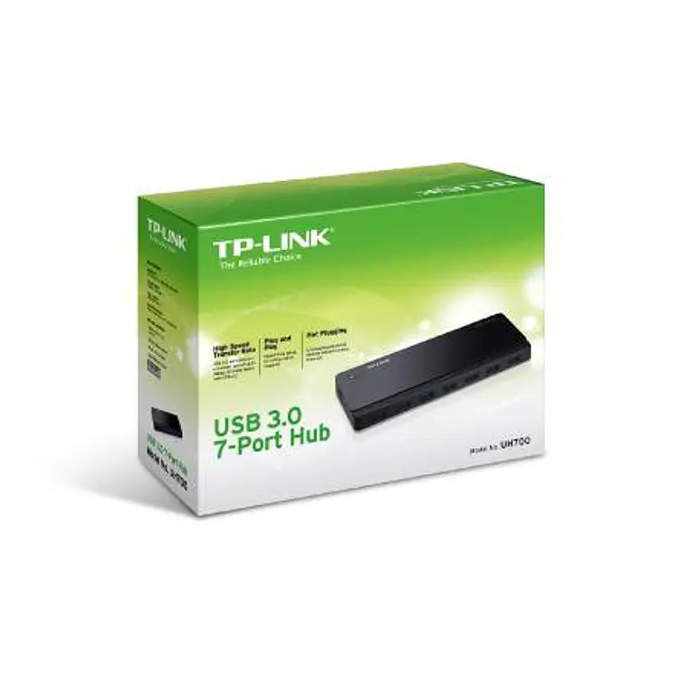 Adaptador HUB TP-Link UH700, USB 3.0, 7 Puertos - sobremesa 3