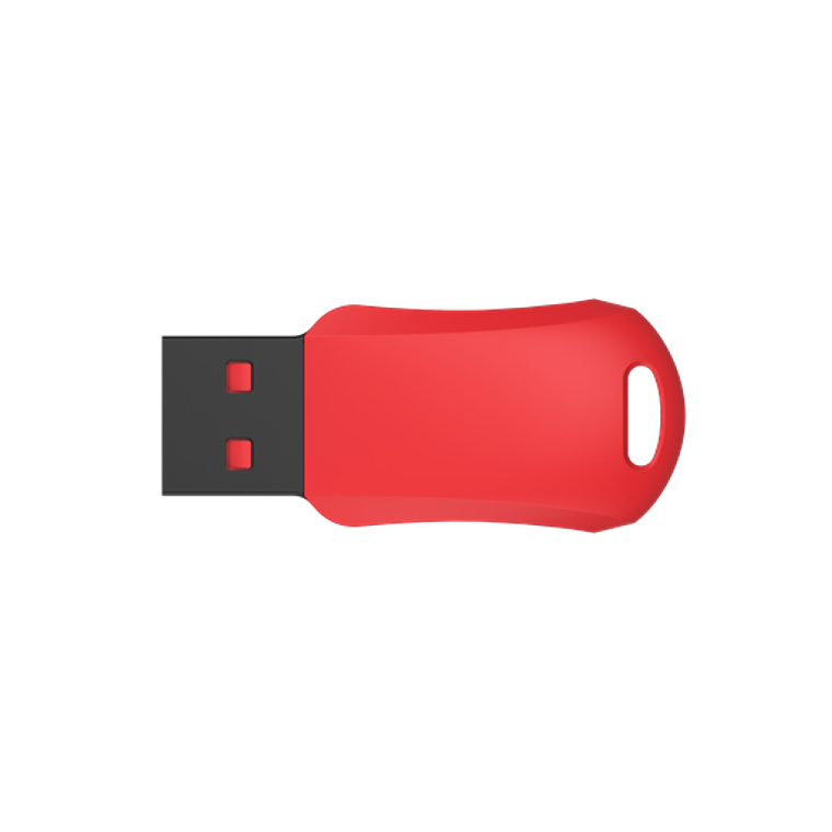 Pendrive Hikvision M200R, 32GB, USB 2.0 Type-A, Black/Red 2
