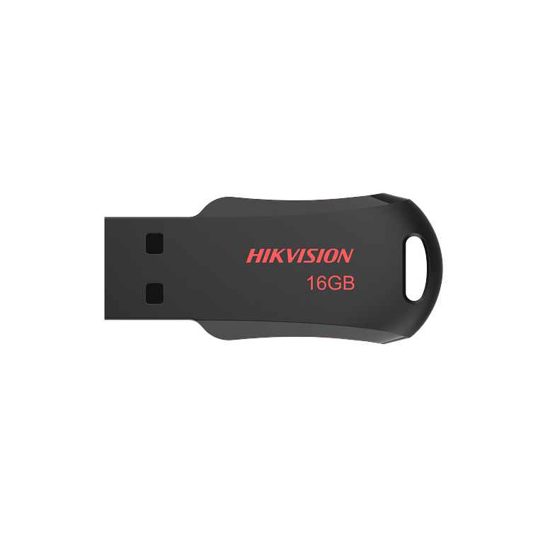 Pendrive Hikvision M200R, 16GB, USB 2.0 Type-A, Black/Red 1