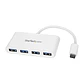 Hub Concentrador USB 3.0 de 4 Puertos - Hub USB-C a 4x USB A  - Miniatura 1