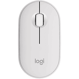 Mouse Logitech (Inalámbrico, Bluetooth, Blanco)