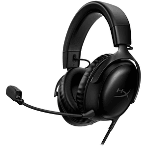 Auricular HyperX Cloud III Gaming (Cableado, USB, conector de 3,5 mm, negro)