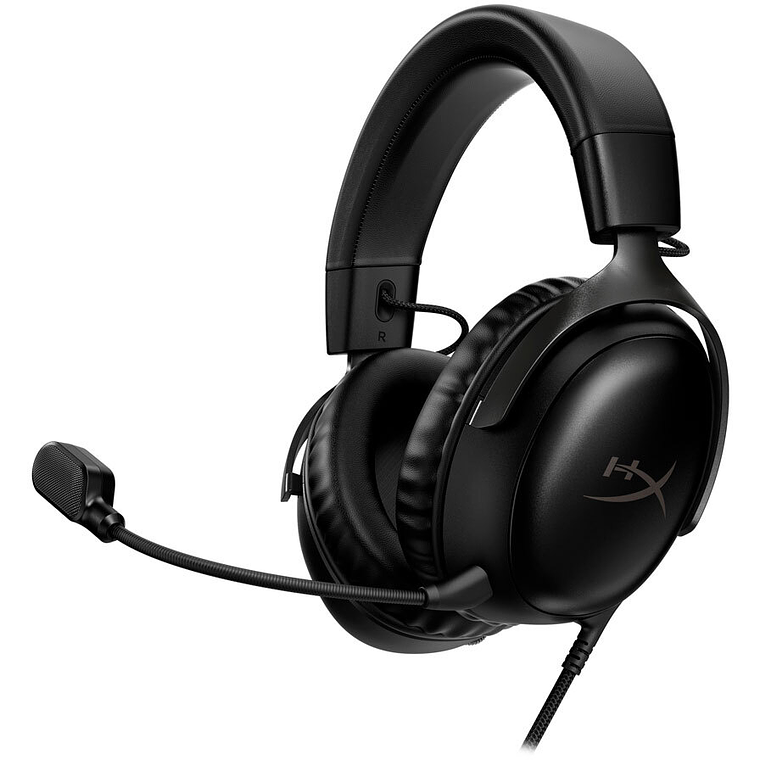Auricular HyperX Cloud III Gaming (Cableado, USB, conector de 3,5 mm, negro) 1