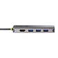 Adaptador Multipuertos USB C de Vídeo 4K a 60Hz, con Hub de 3 Puertos USB-A de 5Gbps - Miniatura 1