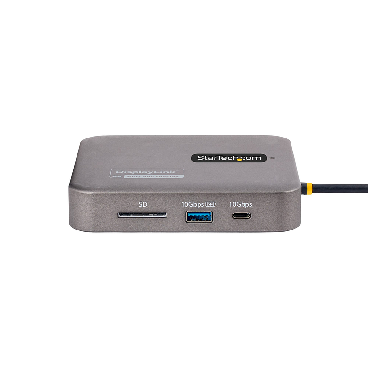 Adaptador Multipuertos USB C - HDMI Doble 4K 60Hz - Hub Ladrón USB 10Gbps de 2 Puertos USB-C/USB-A - PD100W - GbE - SD  1