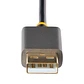 Adaptador HDMI A Macho - DisplayPort Hembra, Negro/Gris - Miniatura 1