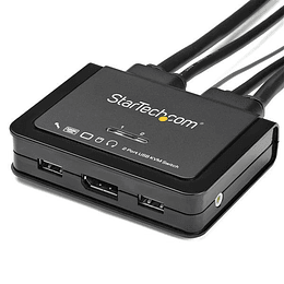 Switch KVM (2 Puertos DisplayPort, SBKVM Switch, DisplayPort, 4k 60Hz)