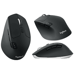 Mouse  (Optico, 8 botones, Inalámbrico, Bluetooth, 2.4 GHz, receptor inalámbrico USB)