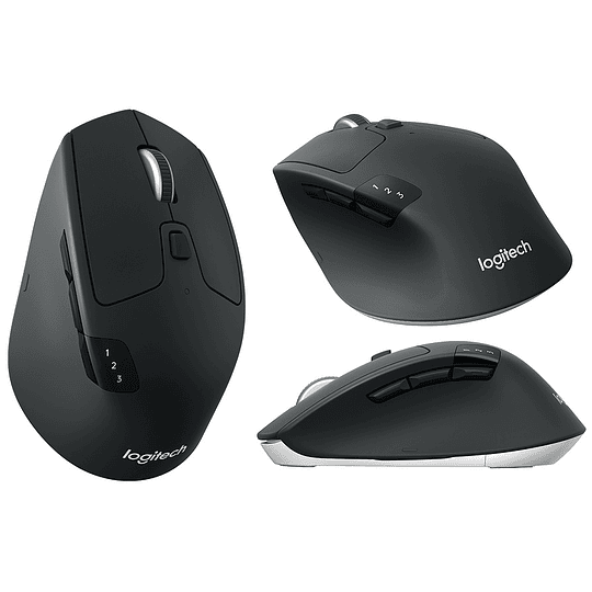 Mouse  (Optico, 8 botones, Inalámbrico, Bluetooth, 2.4 GHz, receptor inalámbrico USB)