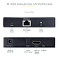 Extensor Alargador HDMI 4K por Cable CAT5/CAT6 Ethernet - Miniatura 2