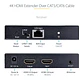 Extensor Alargador HDMI 4K por Cable CAT5/CAT6 Ethernet - Miniatura 3