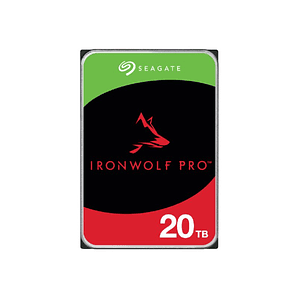 Disco duro 20TB interno | Seagate IronWolf Pro ST20000NT001 3.5“ SATA 6Gb/s 7200 rp