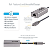 Adaptador USB-C a Ethernet - Adaptador USB 3.0 de Red Ethernet Gigabit 10/100/1000 Mbps