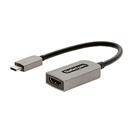 Adaptador USB C a HDMI de Vídeo 4K 60Hz - HDR10 - Conversor Tipo Llave USB Tipo C a HDMI 2.0b Dongle