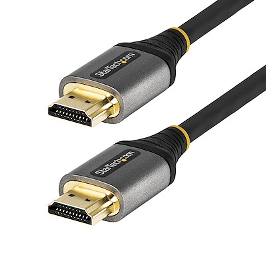 Cable de 2m HDMI 2.0 Certificado Premium - Cable HDMI con Ethernet de Alta Velocidad Ultra HD 4K 60Hz