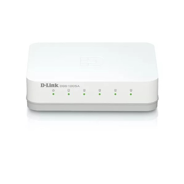 Switch 5 puertos D-Link DES 1005A - conmutador sin gestionar 1