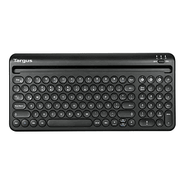 Teclado español multidispositivo con soporte para tablet y celular antimicrobial Targus