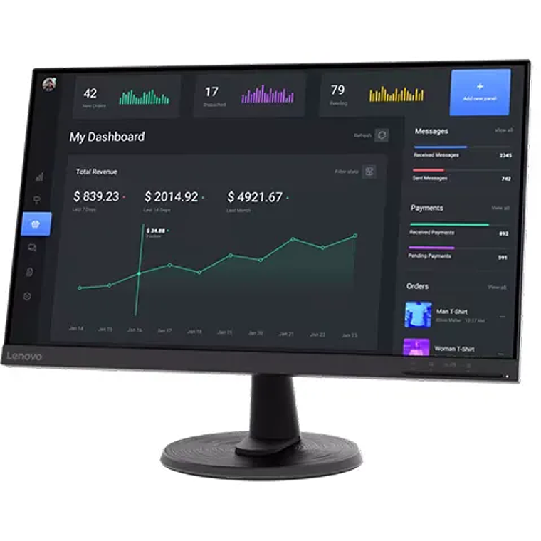 Monitor 23.8“ ThinkVision C24-40 FHD (1920 x 1080) 75Hz 1