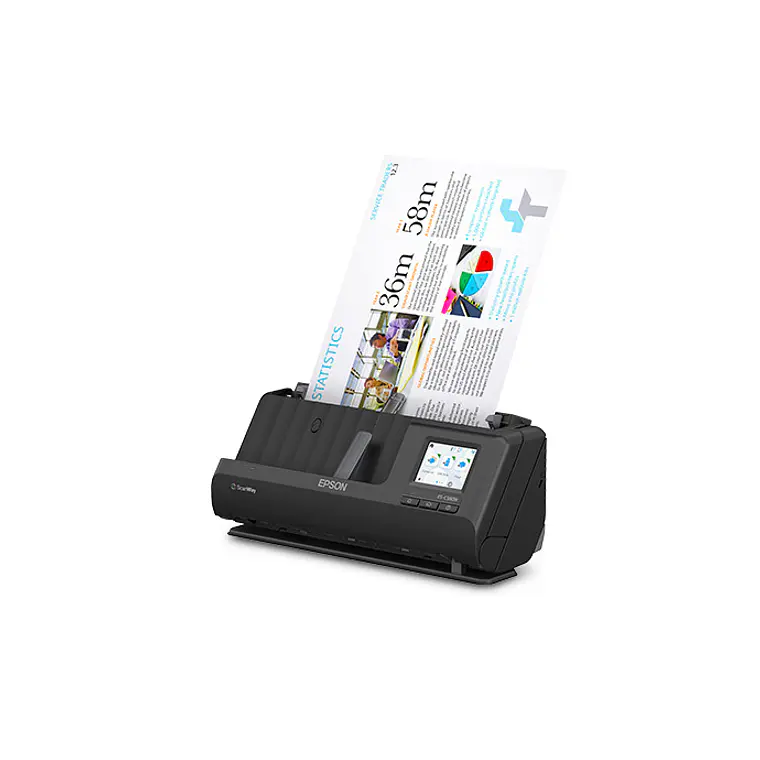 Escaner Epson WorkForce ES-C380W | USB 2.0 / Wi-Fi con Pantalla Táctil 1