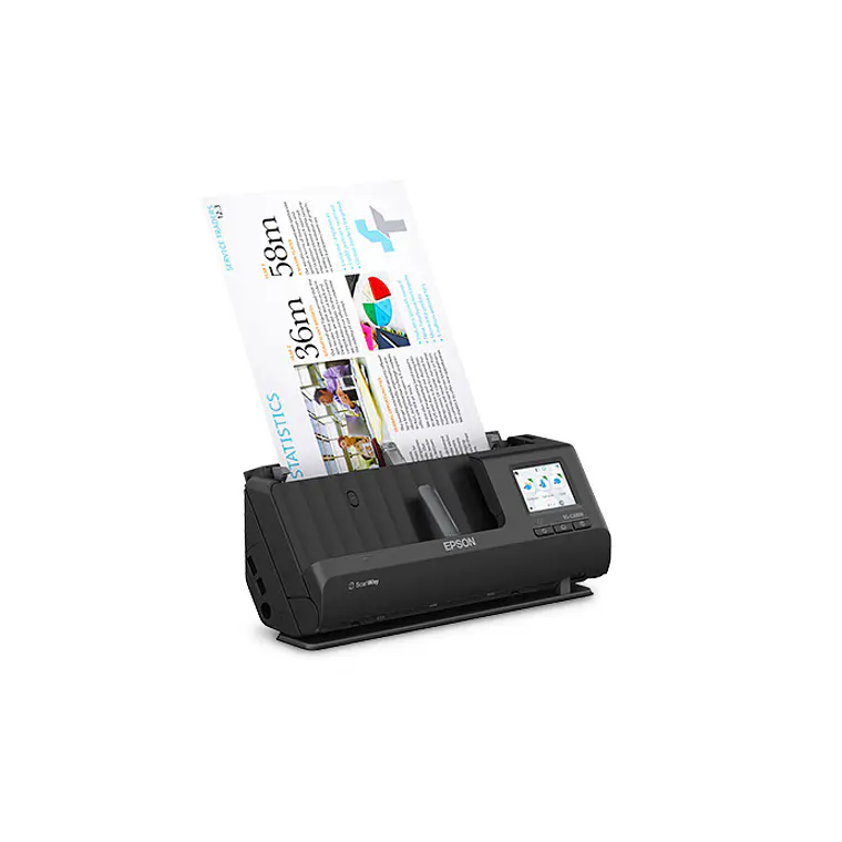 Escaner Epson WorkForce ES-C380W | USB 2.0 / Wi-Fi con Pantalla Táctil 2