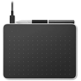 Tablet Wacom One Small - Digitalizador (9.5 x 15.2cm, cableado USB-C) Bluetooth 5.1