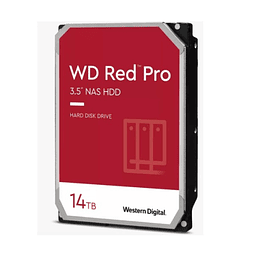 Disco duro 14TB Interno | WD Red NAS, 3.5", 7200 rpm