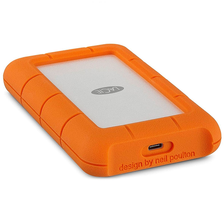 Disco duro 4TB externo | LaCie Rugged USB-C  1