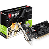 Tarjeta de Video MSI Nvidia GT 710 2GD3 2GB 64-Bit DDR3 PCI Express 2.0 Low Profile