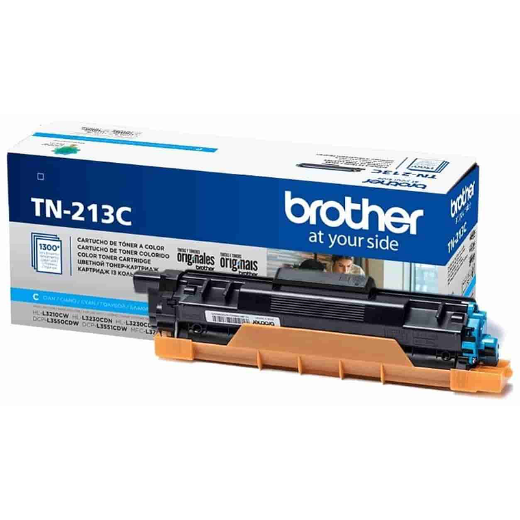 Cartucho de toner Brother TN213C Cian 1