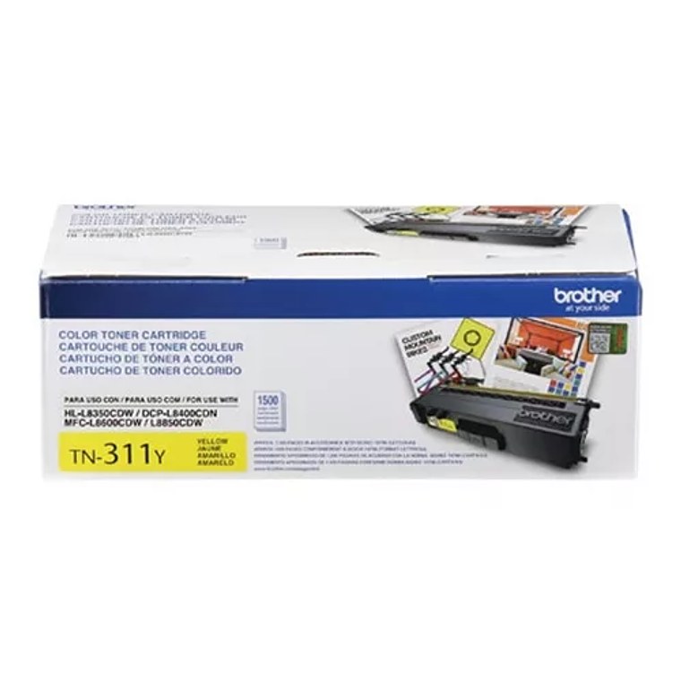 Cartucho de tóner Brother TN311Y color amarillo 1