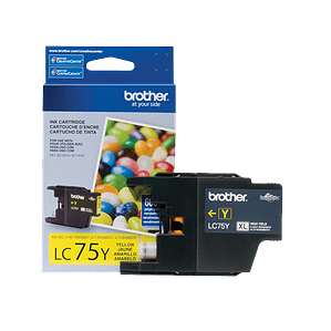 Cartucho de Tinta Brother LC75Y color Amarillo