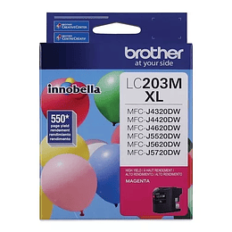 Cartucho de tinta Brother LC203M color magenta