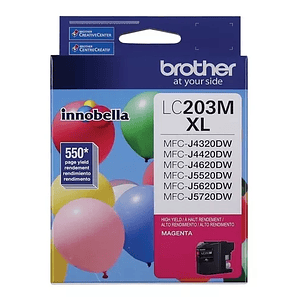 Cartucho de tinta Brother LC203M color magenta