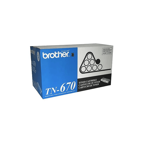 Cartucho de Toner brother TN670 Negro