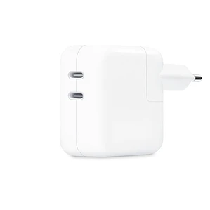 Adaptador de corriente de 35 W con dos puertos USB-C