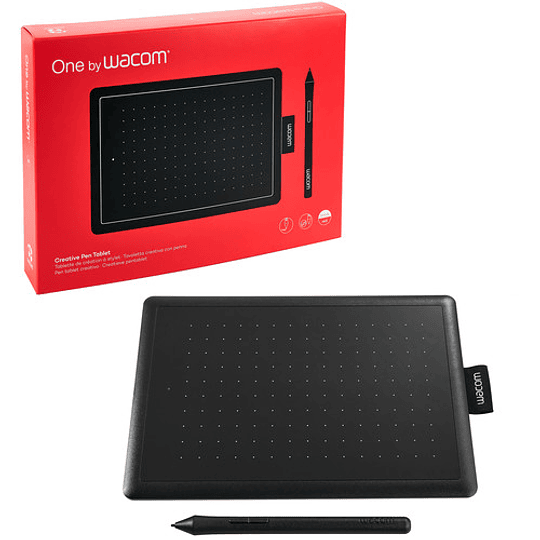 Tableta gráfica Wacom CTL472K1A, USB. Color Negro