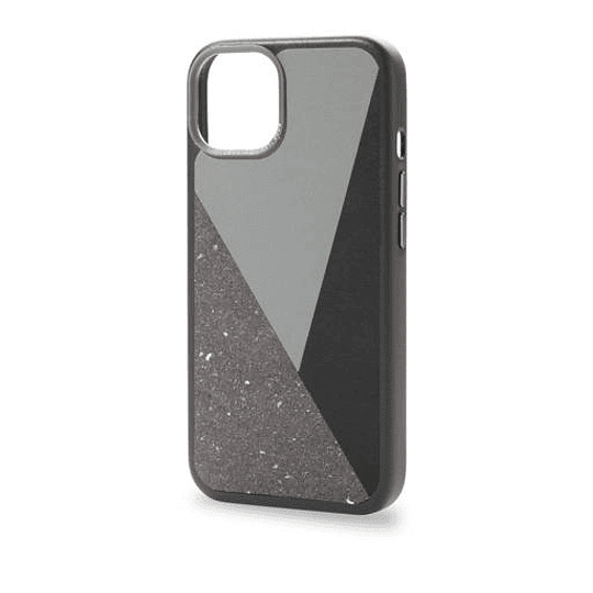 Funda dura snap on NikeGrind para iPhone 13 y 14 Decoded Negro